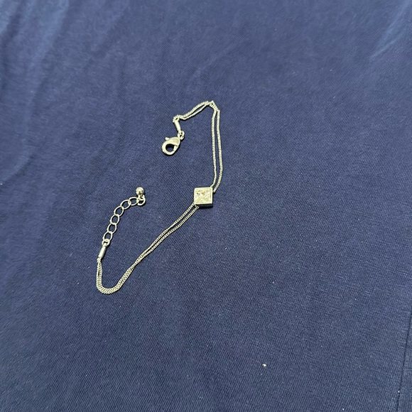 Silver stone bracelet. - Picture 1 of 2